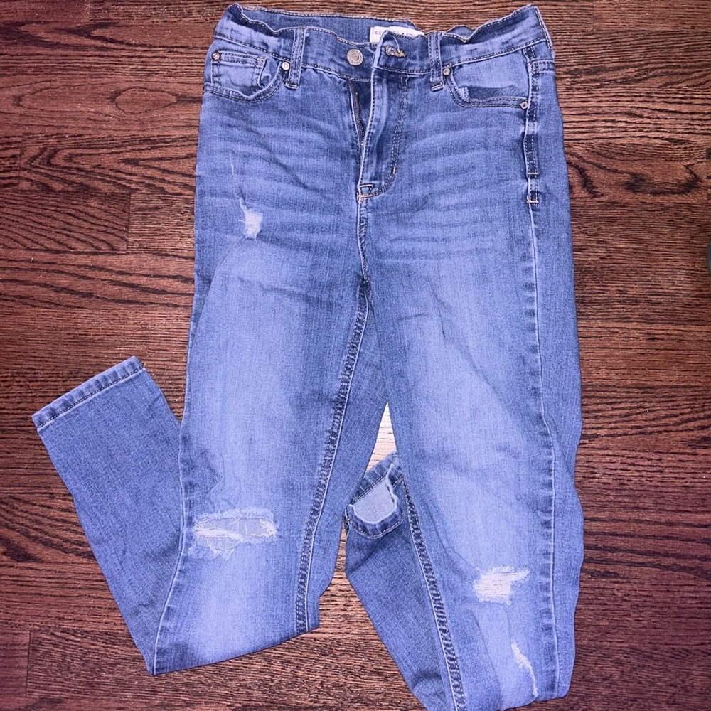 Celebrity pink straight jeans